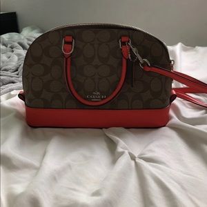 coach mini sierra satchel crossbody